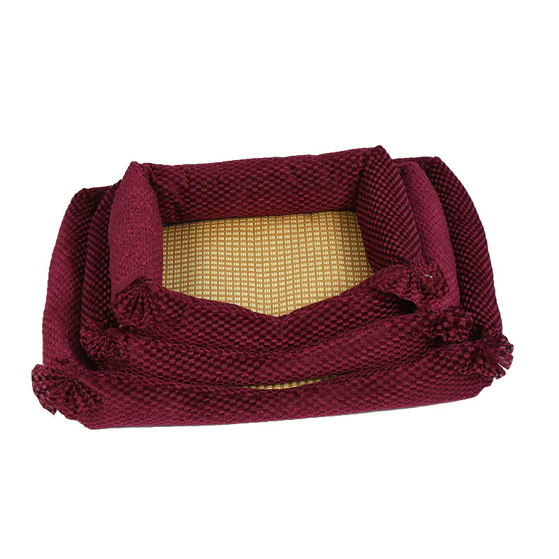 Universal Pet Bed with Cooling and Warm Mat